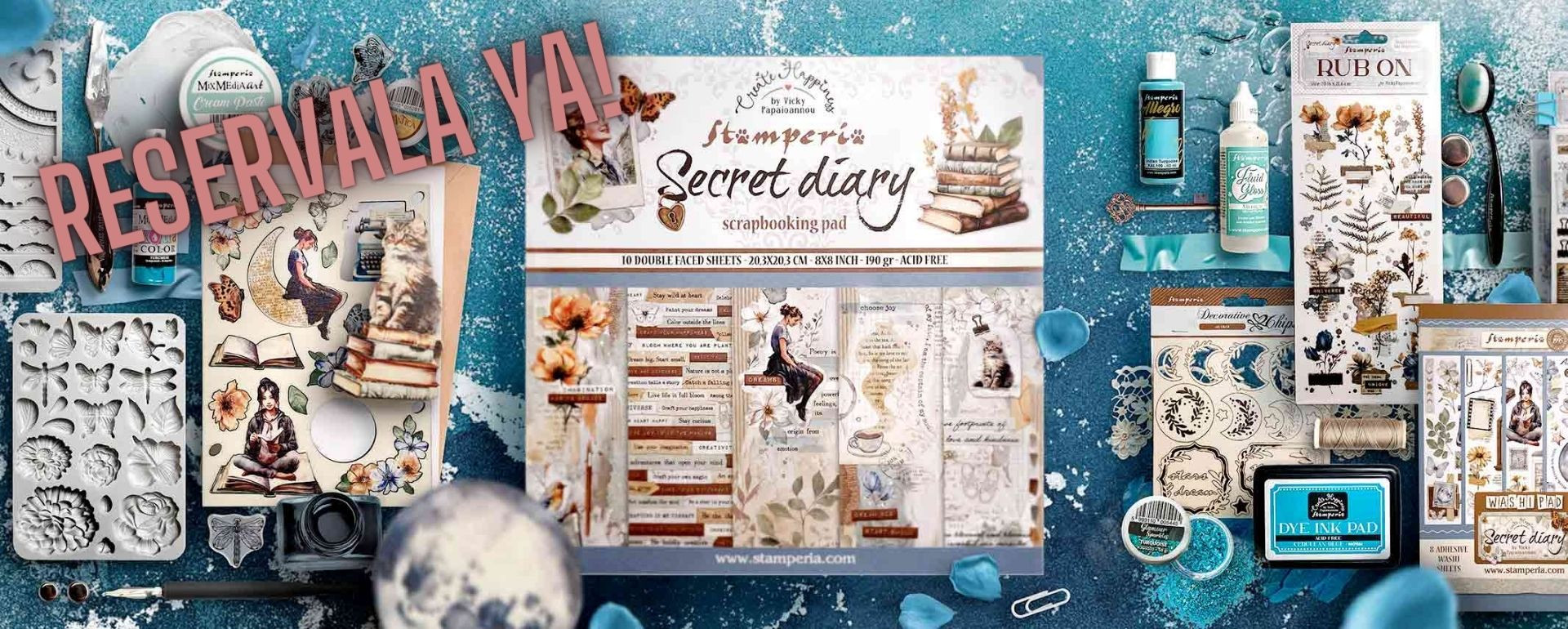 Secret Diary Stamperia